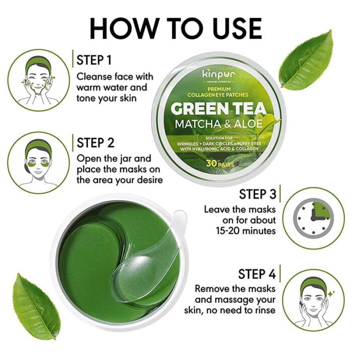 Green Tea Matcha & Aloe Patches
